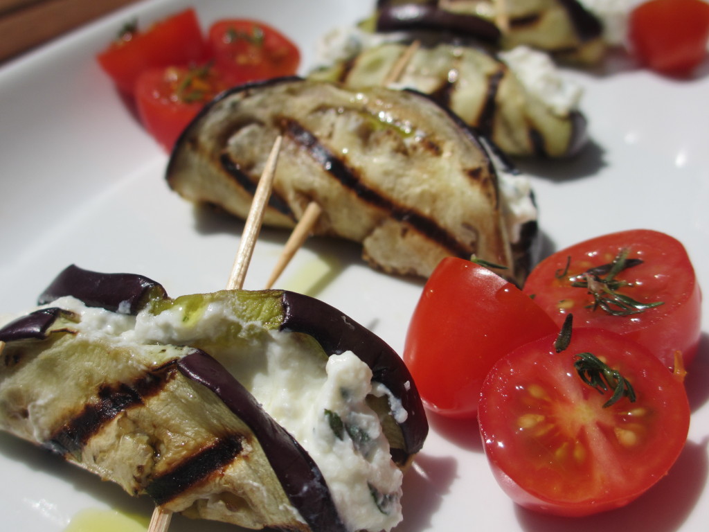 rotolo di Melanzane e Ricotta